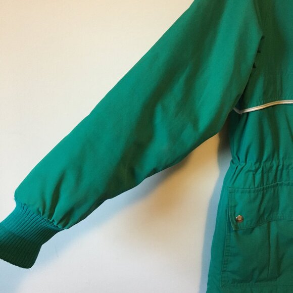 Vintage North By Northwest 3m Thinsulate Green Cattle Jacket - Picture 6 of 16